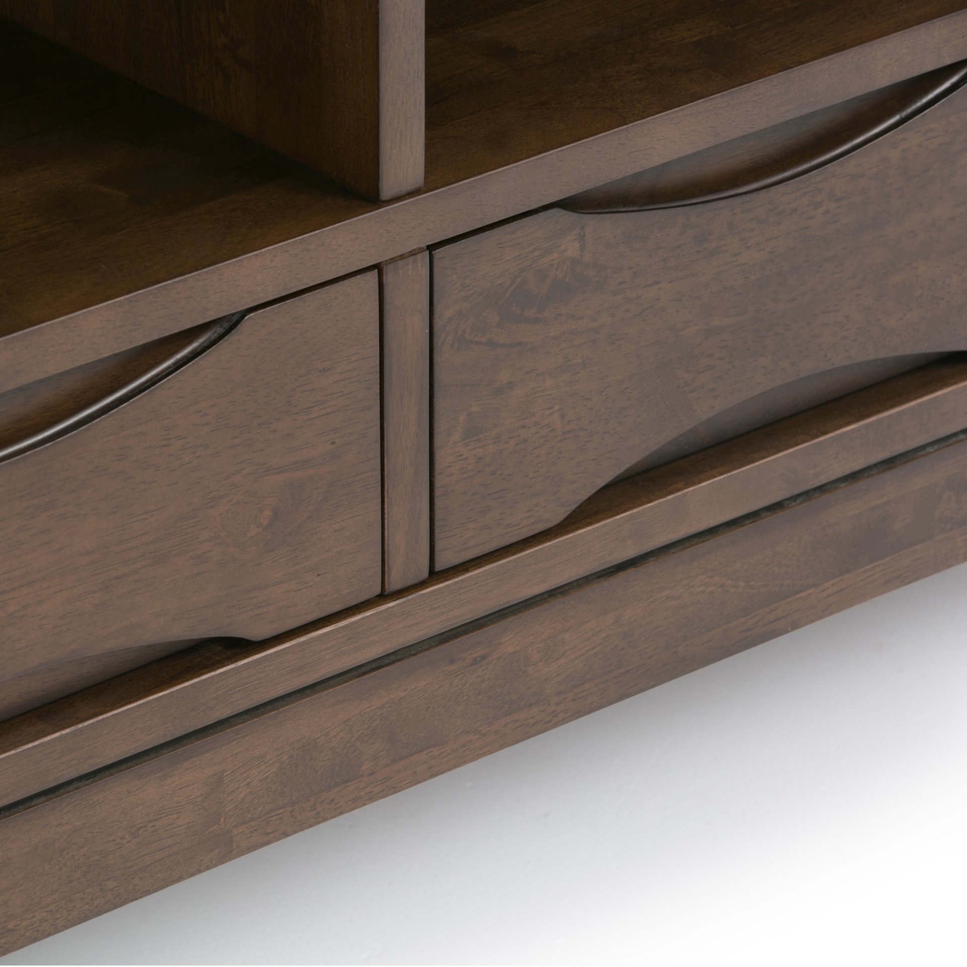 Harper - Cube Storage With Drawers - Walnut Brown - Image 3