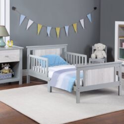 Connelly - Reversible Panel Toddler Bed - Rockport Gray