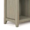 Acadian - 8 Cube Storage Sofa Table - Distressed Gray - Image 4