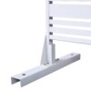 Outdoor & Indoor Freestanding Metal Privacy Screen, Decorative Privacy Fence Panels - White - Image 9