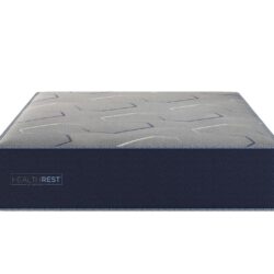 HealthRest - California King PolarBreeze Plush - Navy Blue