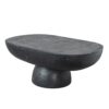 Oval Coffee Table - Black - Image 3