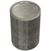 Corbin - Metal Side Table - Hammered Antique Silver - Image 2