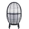 Penelope - Patio Lounge Chair - Black - Image 3