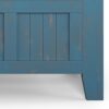 Acadian - Entryway Storage Bench - Distressed Coastal Blue - Image 5
