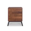 Karine - Accent Table - Black / Walnut - Image 3