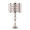 Ashland - Contemporary Table Lamp Laser Cut (Set of 2) - Nickel / Light Gray - Image 2