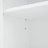 Freestanding Bathroom Vanity, Elegant Design With 4 Doors & 1 Drawer, Adjustable Shelves, Damping Hinges - White - Image 17