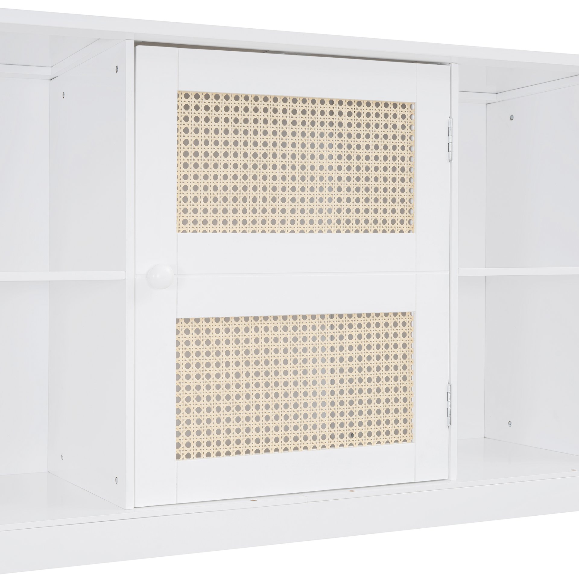 Twin Size Wooden Daybed & Twin Size Trundle, And All In One Cabinet And Shelf - White - Image 14