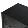 Stylish Storage Cabinet Sideboard With Unique Geometric Circle Door Design - Black - Image 18