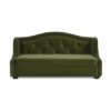 Robin - Tufted Wingback Pet Sofa Bed, Medium - Olive Green - Image 9