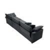 Classic & Modern Oversized 3 Piece Sectional Sofa With Deep Seats - Gray - Image 14