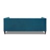 Jack - Modern Tuxedo Tufted Sofa - Teal Blue - Image 4