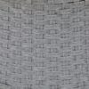 Modern Silver Swivel Wicker Lounge Chair With Xianrattan And Iron Frame, Stylish Round Design - Silver Gray - Image 14