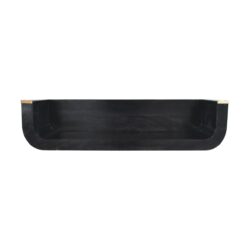 Indira - Floating Console Table - Black