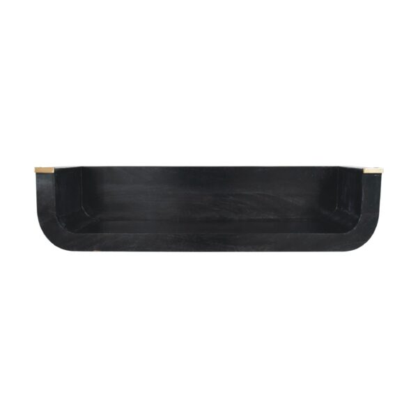 Indira - Floating Console Table - Black