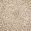 Edgeley - Round Pouf - Gray / Natural - Image 7