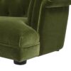 Kiki - Chesterfield Dog Sofa Bed, Medium - Olive Green - Image 6