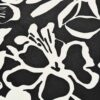 Luxury Storage Ottoman With Floral Patterned Fabric, Soft Close Hinges, Multi Functional Footrest & Seat - Black Floral / White - Image 10