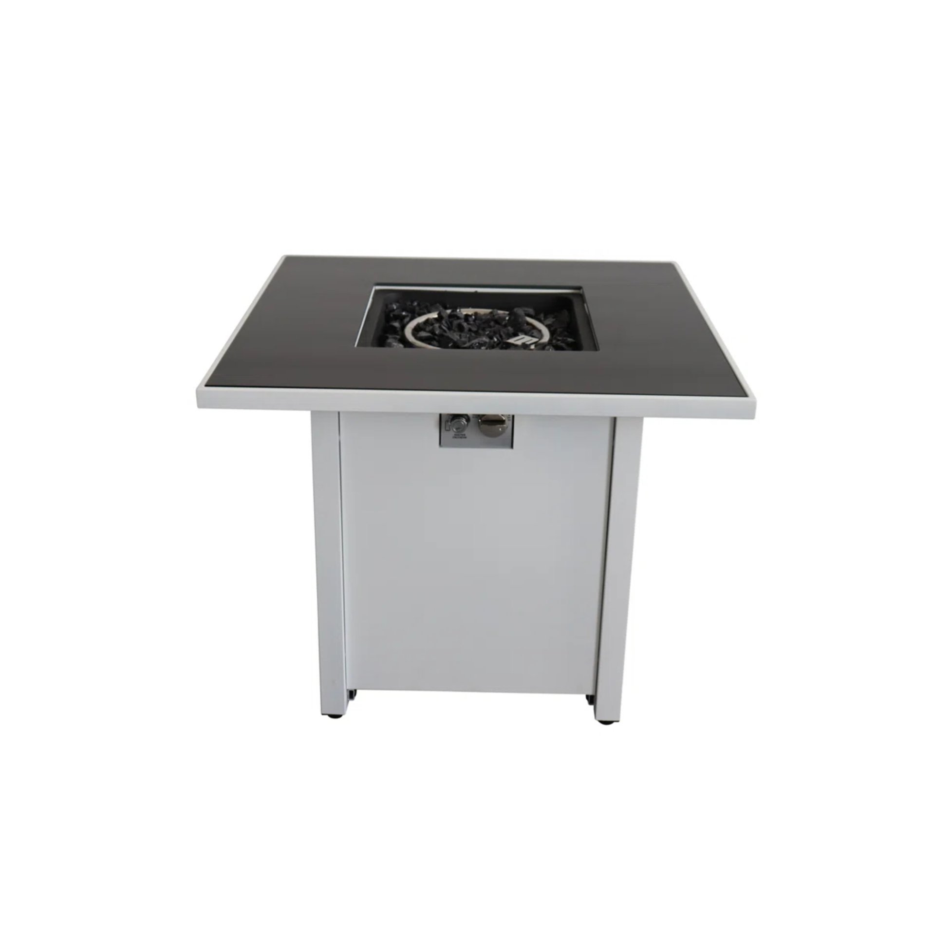 Fire Pit With Powder Coated And Top - White - Image 5