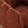 Soft Bean Bag Chair With High Resilient Foam (Chips) - Red / Brown - Image 10