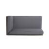 Brava - X Back Right Corner Bench - Dark Gray - Image 5