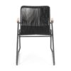 Moonstone - Outdoor Club Chair Set With Rope Weave Design - Black - Image 11