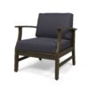 Perla - Club Chairs (Set of 2) - Dark Gray - Image 5