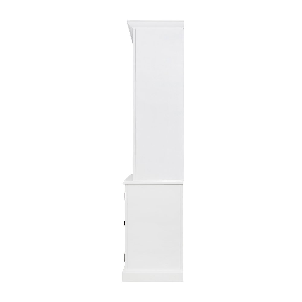 Solid Wood Cabinet - White - Image 5
