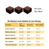 Acacia Wood Interlocking Deck Tiles Checker Pattern For Outdoor Flooring - Brown - Image 9