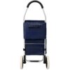 Foldable Shopping Trolley With Wheels And Waterproof Bag - Blue - Image 5