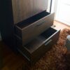 Brook - 2 Door Wood Closet With 2 Drawers And Hanging Bars - Dark Brown - Image 4
