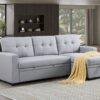 Elegant Storage Sofa - Gray - Image 2