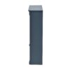 Wall Mounted Bathroom Storage Cabinet With Mirror, Medicine Cabinet With Height Adjustable Shelf, Over The Toilet Space Saver Cabinet - Blue - Image 15