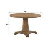 Yotam - 5 Pieces Dining Room Set - Oak - Image 12