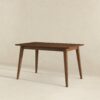 Levi - Modern Rectangular Dining Kitchen Table - Brown - Image 6