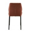 Dining Chairs Living Room Chair Modern Kitchen Armless Side Chair With Metal Legs (Set of 4) - Brown - Image 10