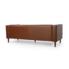 Contemporary 3 Seater Sofa With Tufted Design - Light Brown - Image 6