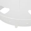Large Metal End Table -White - Image 8