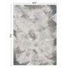 Geometrix - 2'7" X 9'10" Area Rug Runner / Geometric 3D Effect - Ivory / Gray - Image 7
