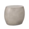 Outdoor Oval Shaped Side Table - Light Gray - Image 5