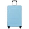 2 Piece Luggage Set With Bags Expanable Spinner Wheels ABS Lightweight Suitcase With Tsa Lock 20" / 28" - Light Blue - Image 18