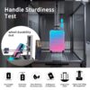 Hardshell Luggage Sets 3 Piece Gradient Color Expandable Suitcase With Spinner Wheels And Tsa Lock Lightweight 20" 24" 28" Available - Blue / Red - Image 16