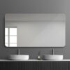 Bathroom Vanity Mirror, Wall Mounted Mirror For Bathroom Anti-Fog Waterproof - Clear - Image 2