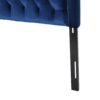 Kaarina - Contemporary Tufted Fabric Full / Queen Headboard - Navy Blue - Image 11