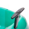 Bumper Car For Kids, 12V Dual Drive 1-6 Years Old Children's Electric Car With Pushrod Dinner Plate USB Bt Music Rocking Horse Mode Anti-Collision Bumper Ride On Car - Green - Image 19
