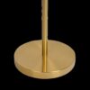 Brilliance - Modern Floor Lamp, Opal Shades And Round Base - Clear / Gold - Image 4