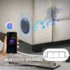 Sectional With Bluetooth Speaker Comfy Cloud Couch Set With Drop Down Table Cup Holders, USB Charger Storage Armrest Wide Seat Sofa - Beige - Image 18