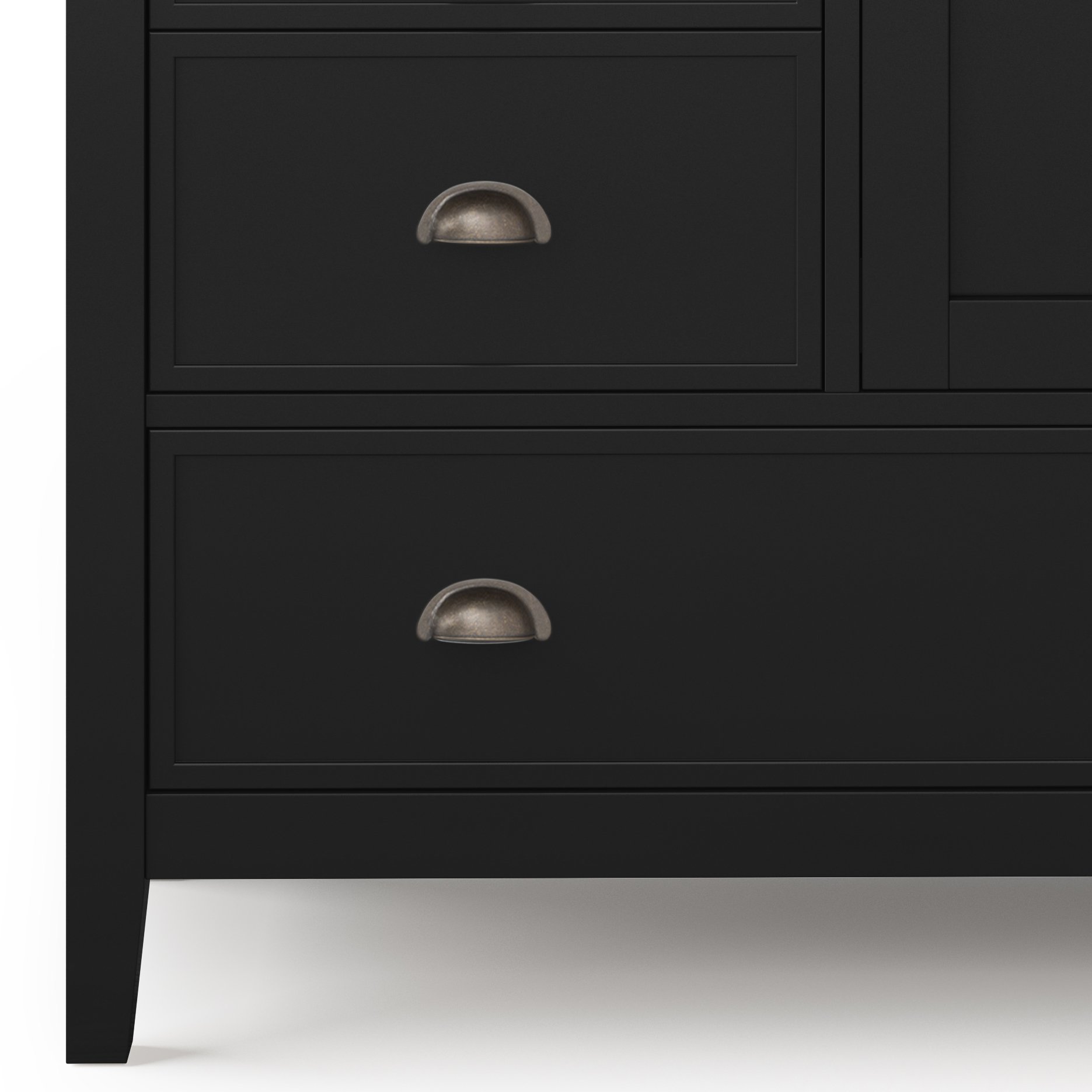 Redmond - Medium Storage Cabinet - Black - Image 3