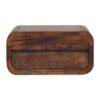 Avora - Mini Wall Mounted 1 Drawer Nightstand - Beige Brown - Image 8